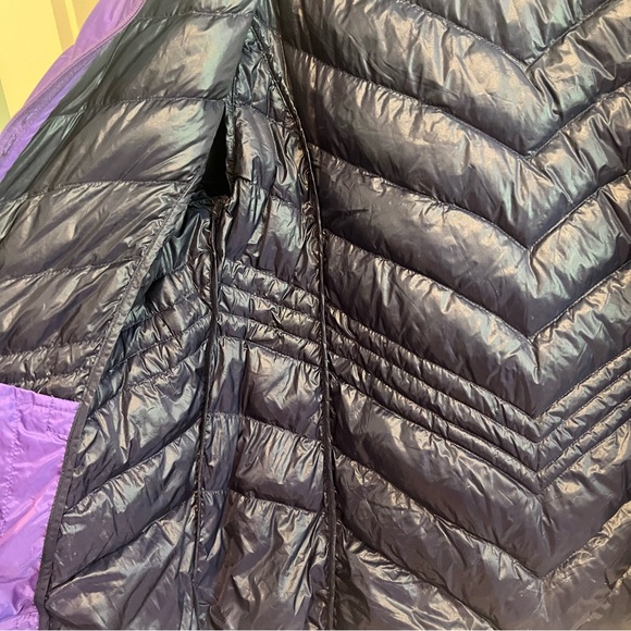Xersion‎ Purple Premium Down Filled Quilted Packable Jacket. Size Large. - Picture 11 of 14